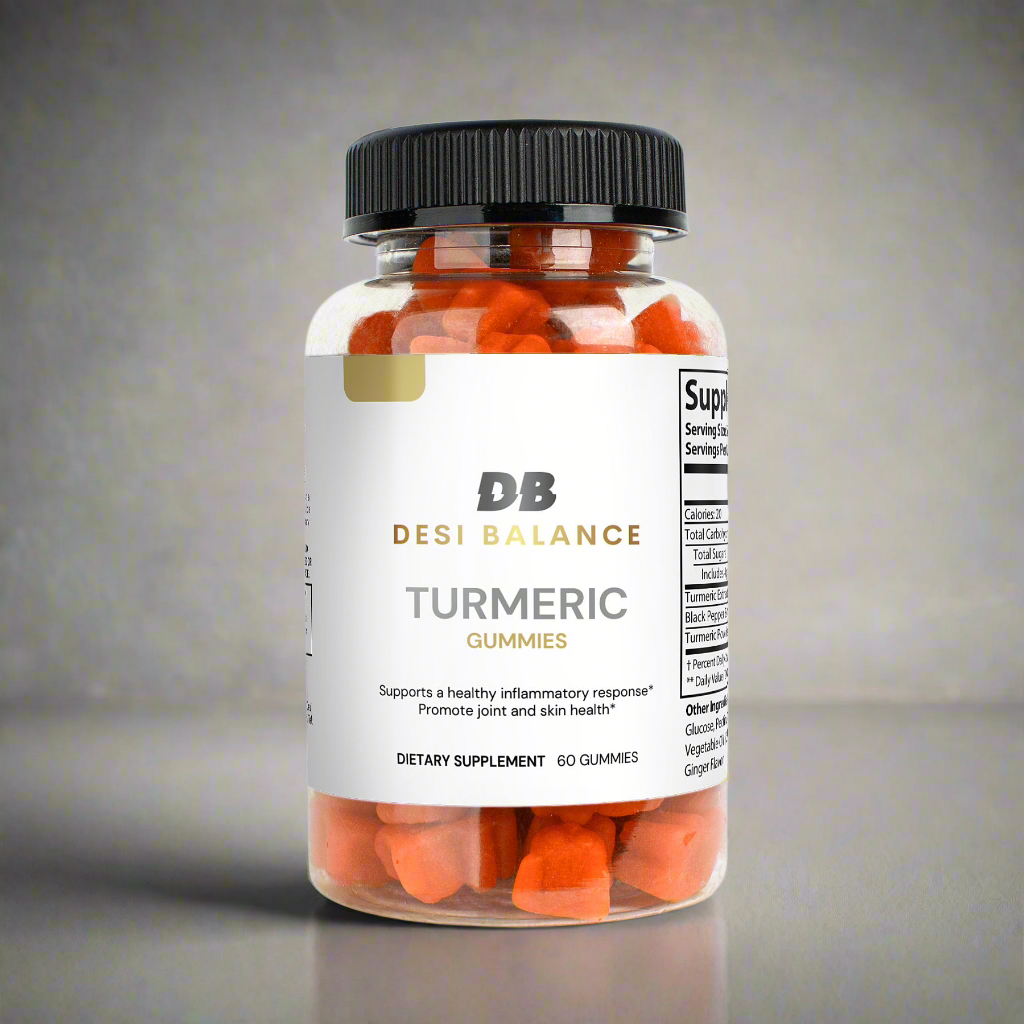 Desi turmeric curcumin gummies